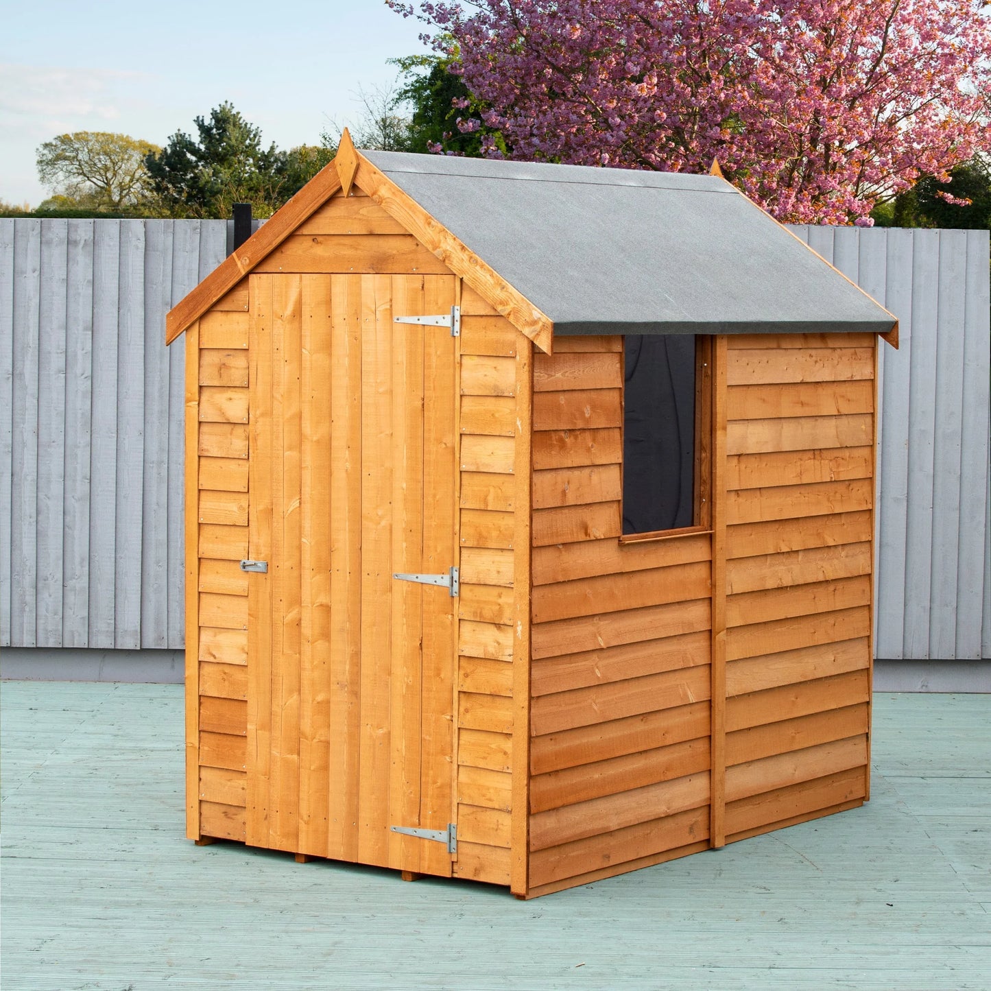 Shire Barclay 8x8 Corner Summerhouse 12mm Interlock Cladding